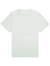 Numeric Embroidered Logo Mako Cotton Short Sleeve T-Shirt White - MAISON MARGIELA - BALAAN 2