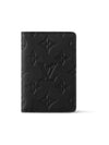 Monogram Shadow Pocket Organizer Card Wallet Black - LOUIS VUITTON - BALAAN 3