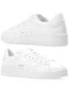 Women's White Tab Purestar Low Top Sneakers White - GOLDEN GOOSE - BALAAN 2