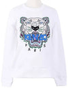 Tiger embroidery sweatshirt women's white 2SW705 - KENZO - BALAAN 1