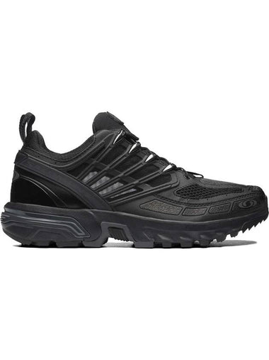 ACS Pro ADV Low-Top Sneakers Triple Black - SALOMON - BALAAN 1