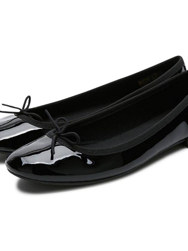 Cendrillon Sole Rubber Ballerina Black - REPETTO - BALAAN 3