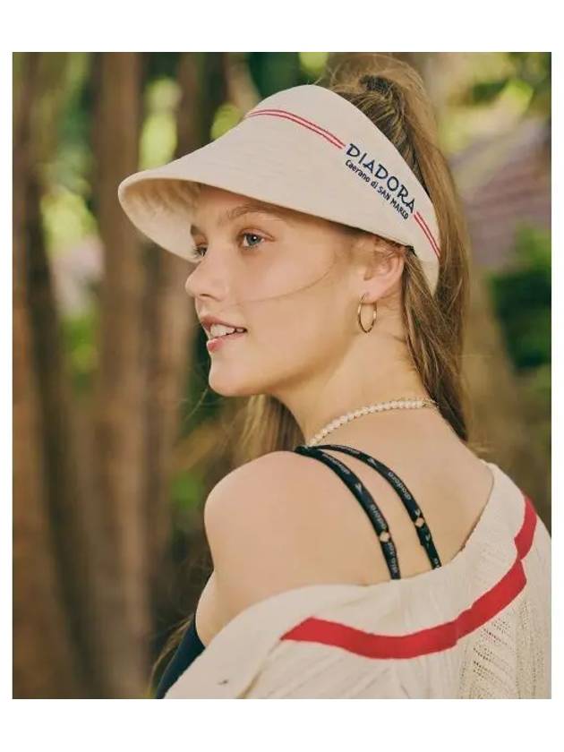 Diadora Washable Visor IVORY - DIADORA - BALAAN 1