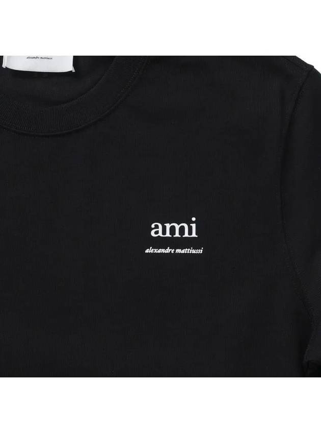 Alexandre Mattiussi Short Sleeve T-Shirt Black - AMI - BALAAN 4