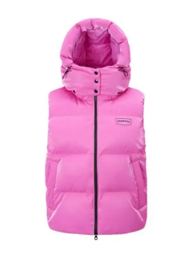 Vindemiatrix Magenta Down Vest - DUVETICA - BALAAN 1