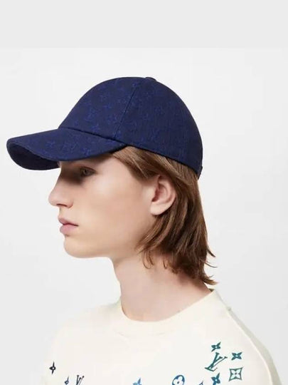 Monogram Essential Ball Cap Blue - LOUIS VUITTON - BALAAN 2