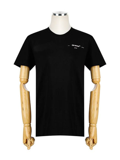 3D Reeves Arrow Short Sleeve T-Shirt Black - OFF WHITE - BALAAN 2