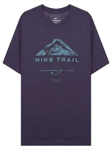 Men s Dri Fit Run Trail Tee T Shirt - NIKE - BALAAN 1