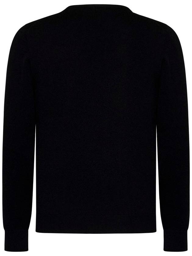 Malo Black Cashmere Jumper - MALO - BALAAN 6