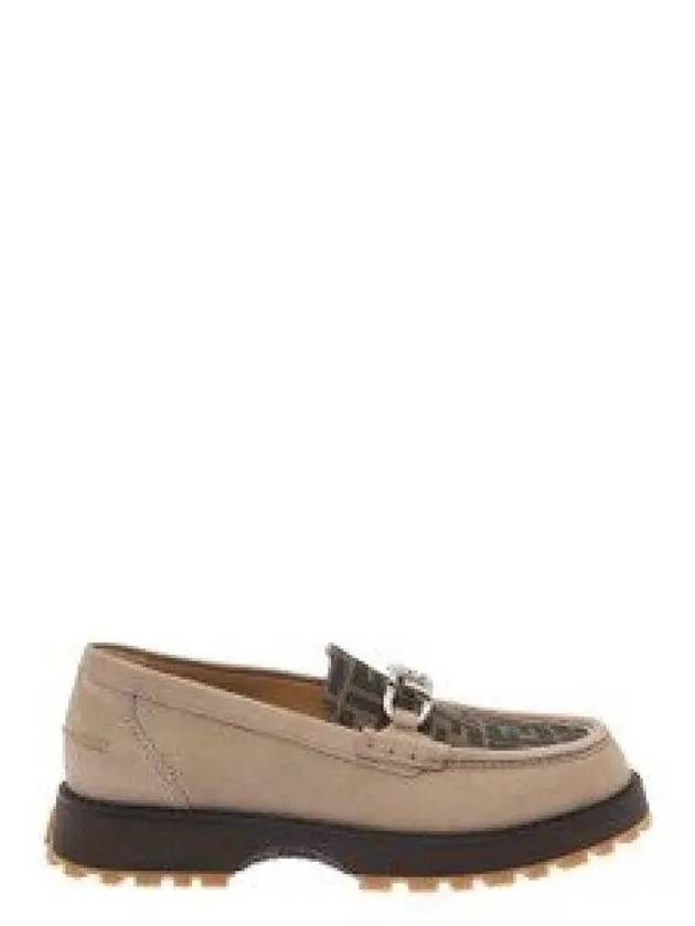 O'Lock Loafers Beige - FENDI - BALAAN 2