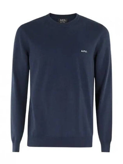 Mayeul Crewneck Sweatshirt Navy - A.P.C. - BALAAN 2