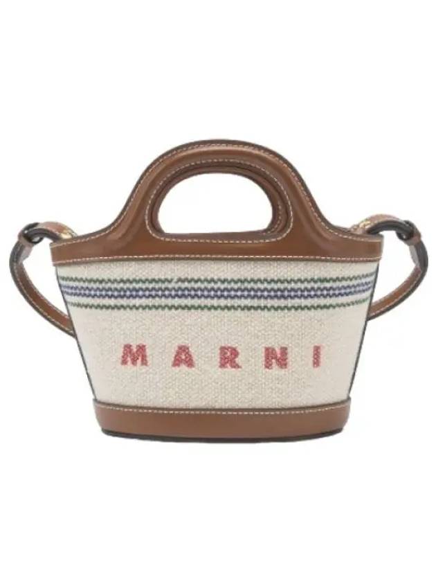 Tropicalia micro cross bag natural - MARNI - BALAAN 1