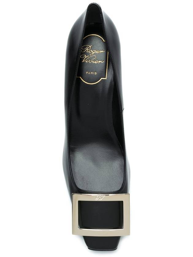 Trompette Metal Buckle Pumps Black - ROGER VIVIER - BALAAN 5