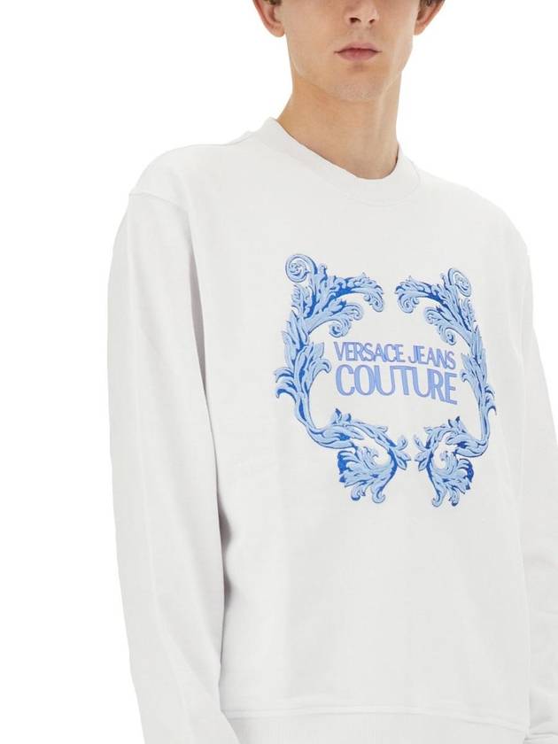 Versace Jeans Couture Sweatshirt With Logo - VERSACE - BALAAN 4