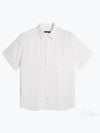 Regular Light Tencel Short Sleeve Shirt White - J.LINDEBERG - BALAAN 2