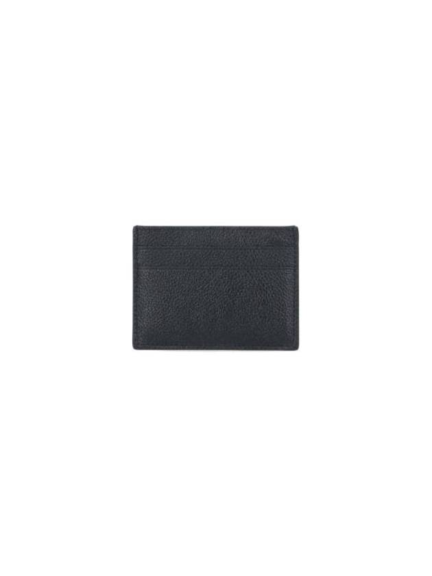 Logo Printing Leather Card Wallet Black - BALENCIAGA - BALAAN 3