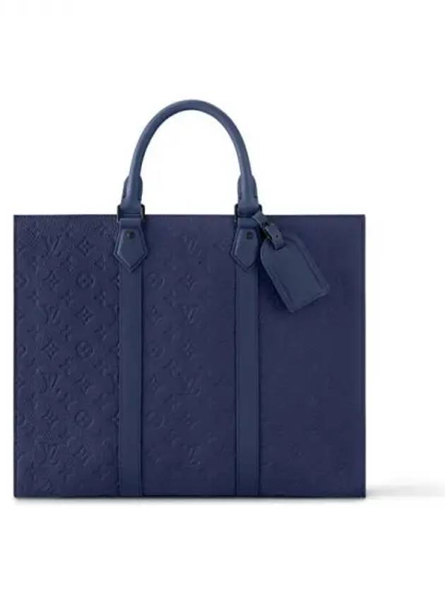 Sac Plat 24H Tote Bag Navy - LOUIS VUITTON - BALAAN 2