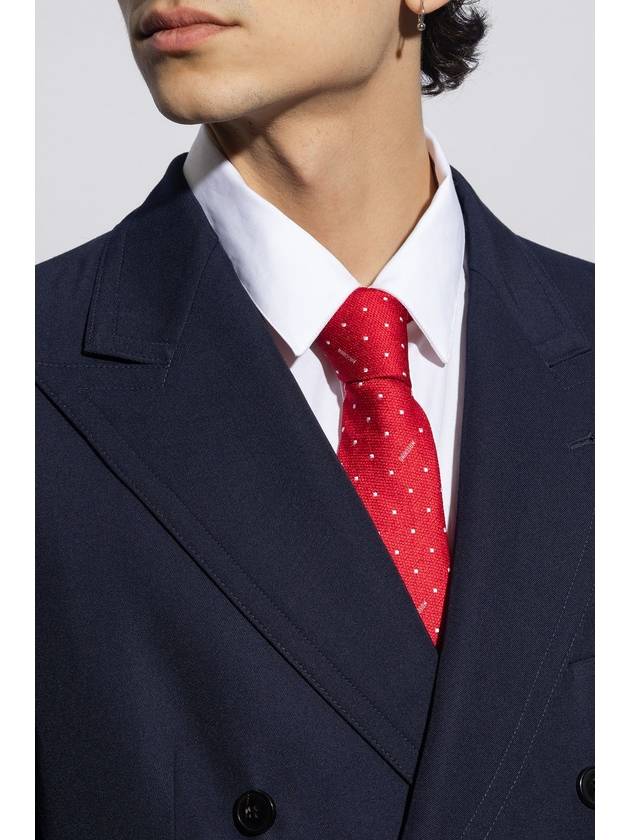 Moschino Silk Tie, Men's, Red - MOSCHINO - BALAAN 2