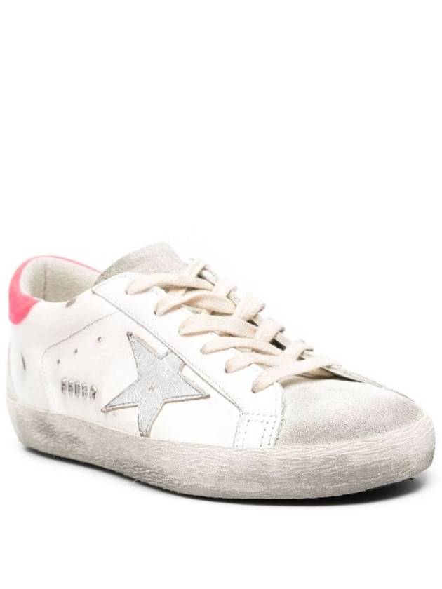 Superstar Low Top Sneakers Pink Silver White - GOLDEN GOOSE - BALAAN 3