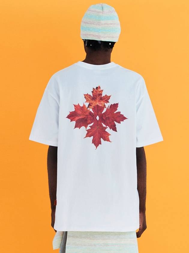 logo leaf tshirt white - UNALLOYED - BALAAN 3