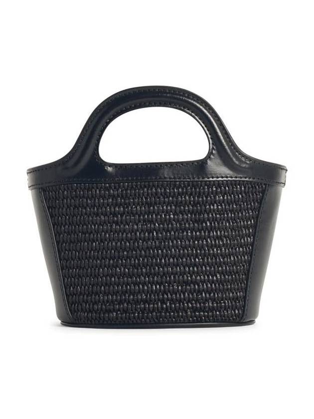 Rattan Micro Tropicalia Cross Bag Black - MARNI - BALAAN 4