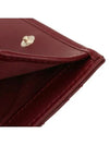 GG Marmont Leather Card Wallet Light Rosso Ancora Red - GUCCI - BALAAN 9