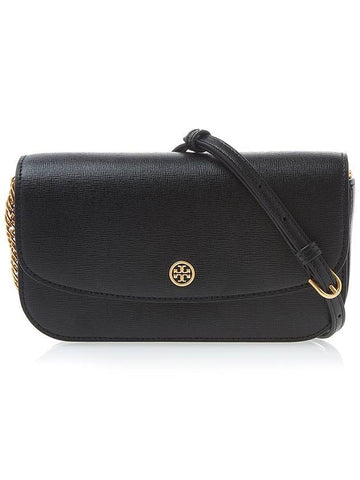 Robinson Chain Long Wallet Black - TORY BURCH - BALAAN 1