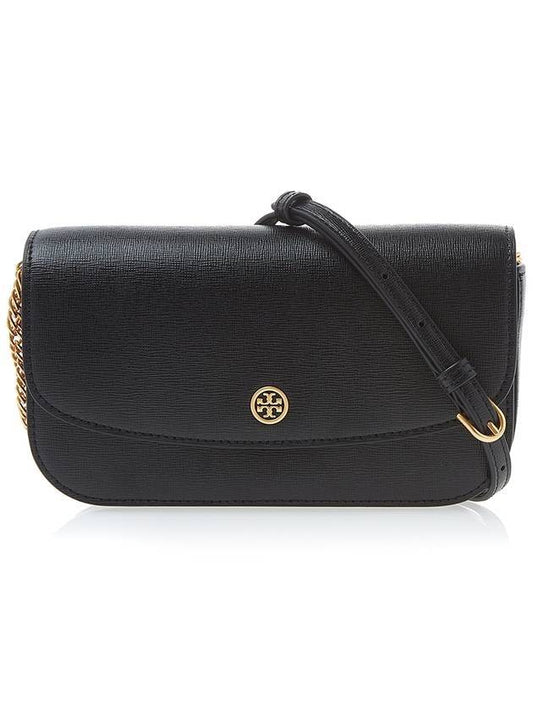 Robinson Chain Wallet Cross Bag Black - TORY BURCH - BALAAN.