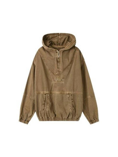 Vlode Cotton Anorak Green - ISABEL MARANT - BALAAN 2