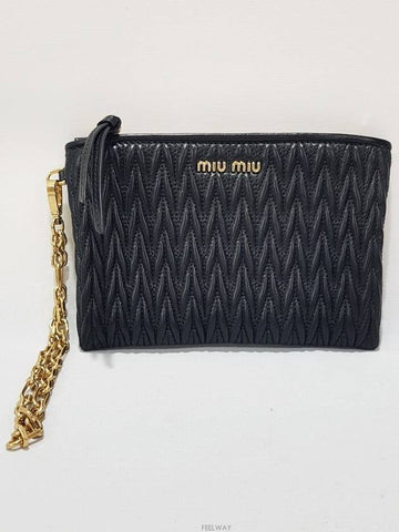 Matelasse Nappa Leather Pouch 5NH008 - MIU MIU - BALAAN 1