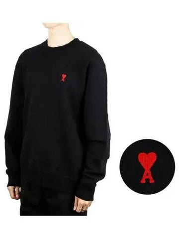 Heart logo sweatshirt 270552 - AMI - BALAAN 1