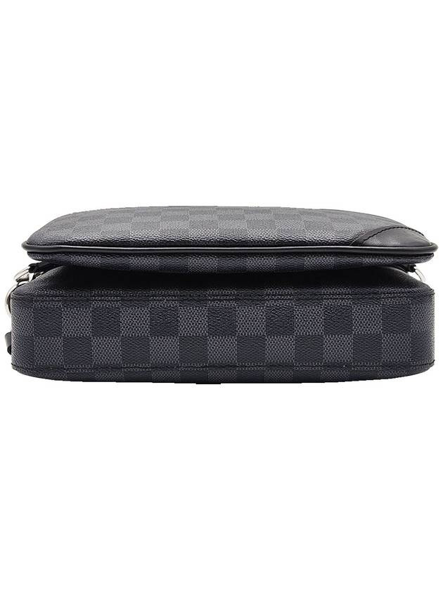 Louis Vuitton N40519 Black Damier Graphite Canvas Trio Messenger Bag - LOUIS VUITTON - BALAAN 6