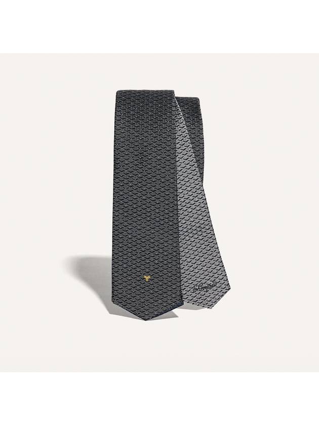 Eldridge Bicolor Silk Tie Grey - GOYARD - BALAAN 2