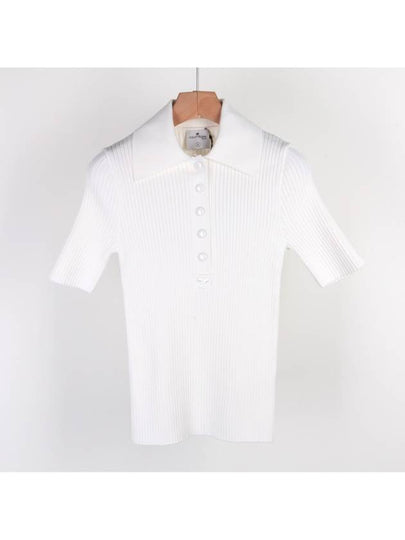 Classic Polo Shirt White - COURREGES - BALAAN 2