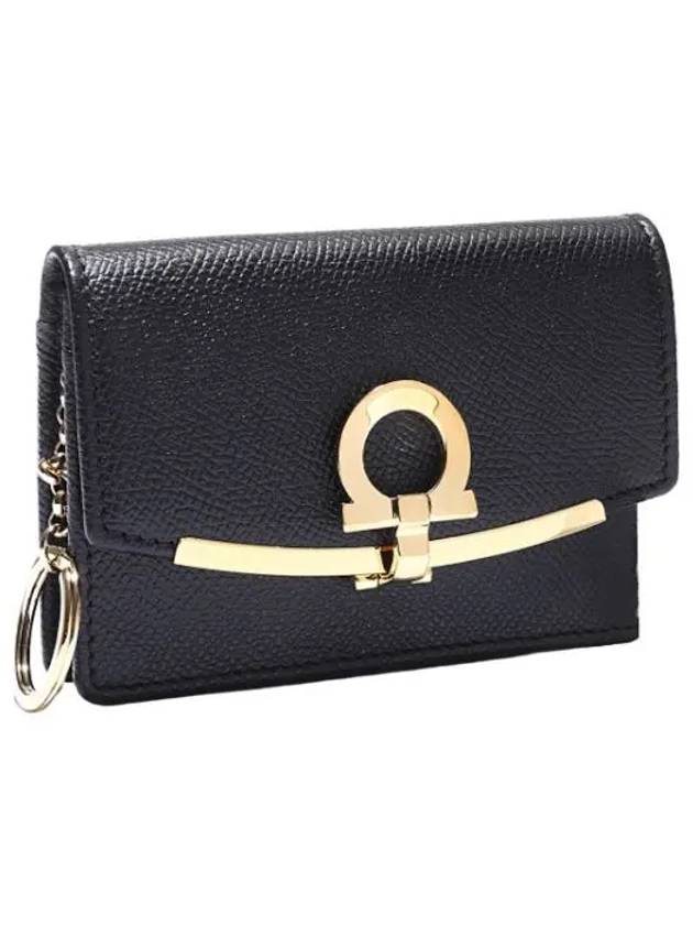 Ferragamo Gancini card case - SALVATORE FERRAGAMO - BALAAN 1