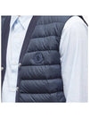 Men's Logo Patch Padded Vest Black - MONCLER - BALAAN 5