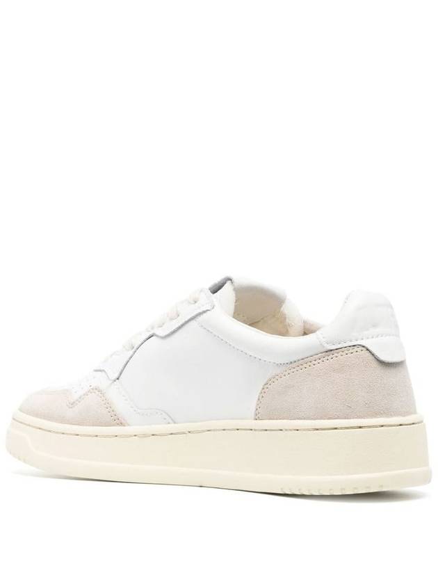 Medalist Goatskin Low Top Sneakers White - AUTRY - BALAAN 4