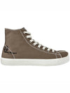 Men's Logo Tabi High Top Sneakers Brown - MAISON MARGIELA - BALAAN 2