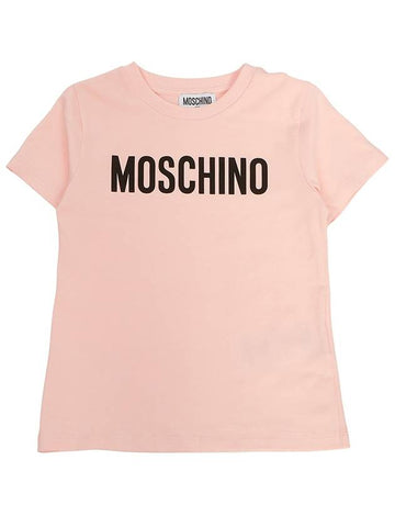 Kids short sleeve t shirt HQM03T LBA10 50209 Adults can wear - MOSCHINO - BALAAN 1