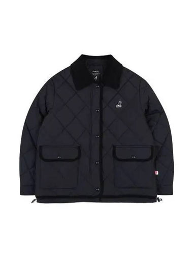 Women s Primaloft Quilted Jacket 8547 Black - KANGOL - BALAAN 1