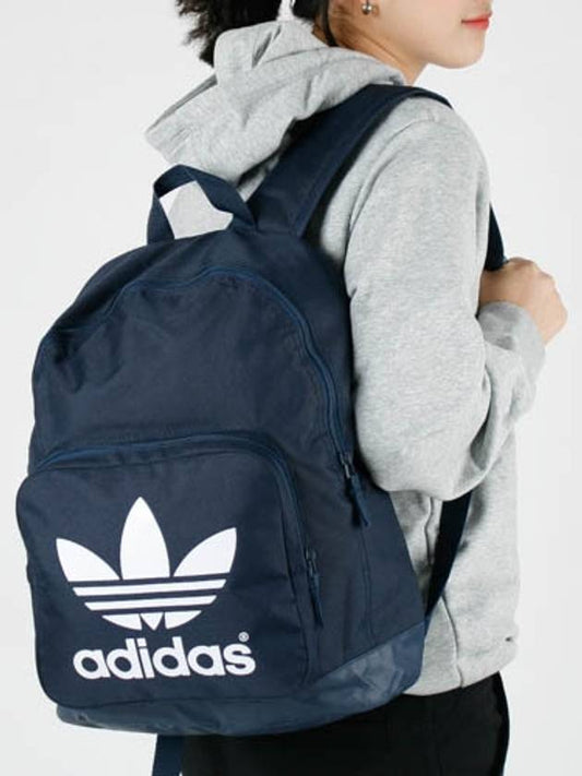 01AI1193OriginalTrefoil Classic BackpackBlue White - ADIDAS - BALAAN 1