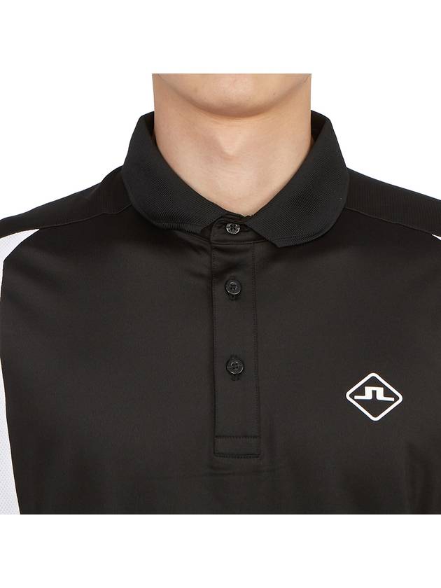 Golf wear men s collar short sleeve t shirt GMJT07565 9999 - J.LINDEBERG - BALAAN 7