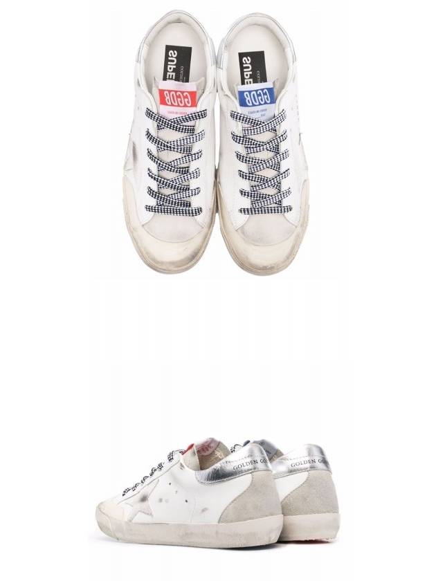 Women's Superstar Penstar Silver Tab Low Top Sneakers White - GOLDEN GOOSE - BALAAN 6