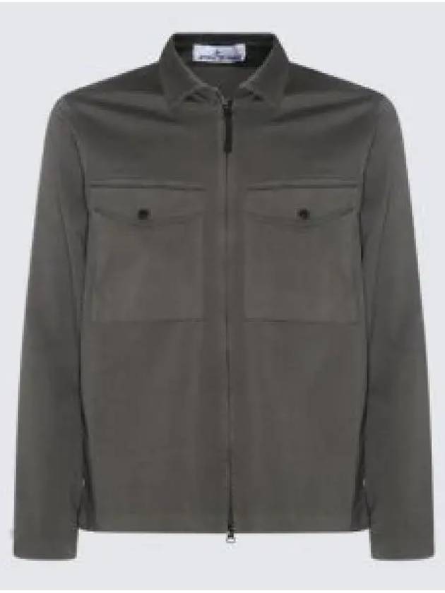 Compass Badge Zipped Jacket Orange Musk - STONE ISLAND - BALAAN 2