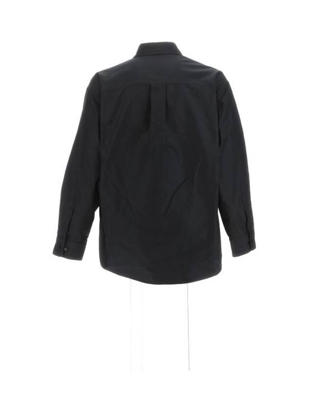 Relaxed Silk Shirt Black - LEMAIRE - BALAAN 3