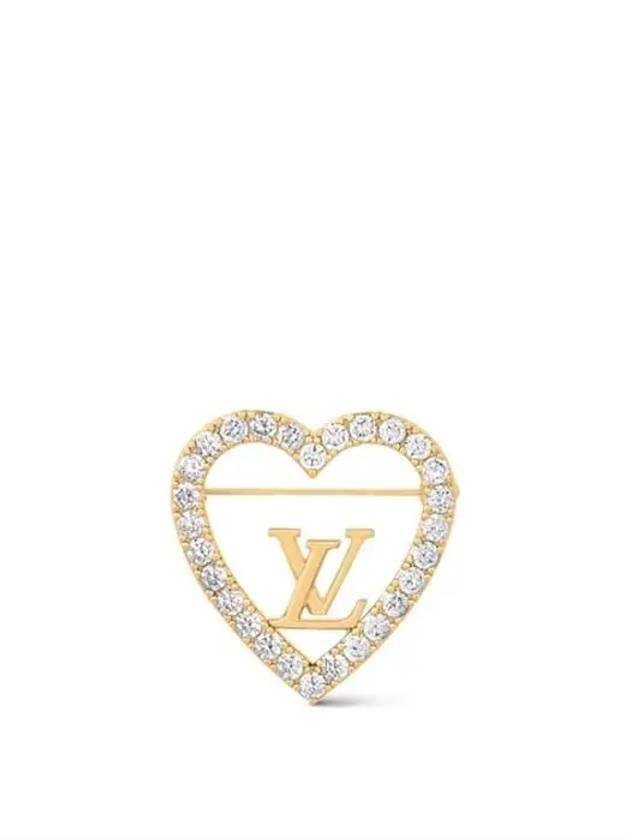 My LV Love Brooch Gold - LOUIS VUITTON - BALAAN 3