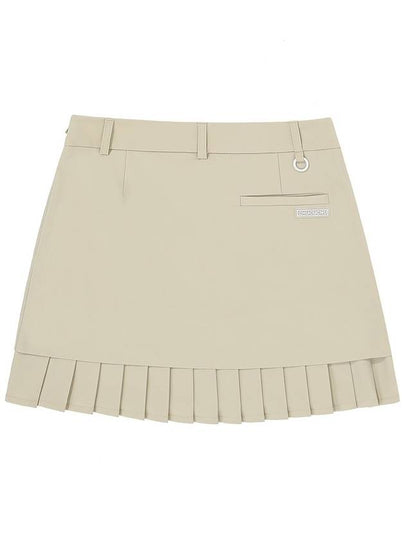 23SSK010W Woven Skirt Beige - CHUCUCHU - BALAAN 2