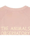 Kids Logo Printing Long Sleeve T Shirt F23022 301DX - THE ANIMALS OBSERVATORY - BALAAN 4