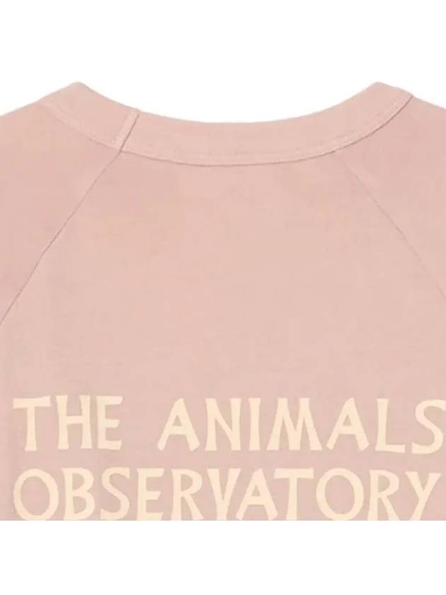 Kids Logo Printing Long Sleeve T Shirt F23022 301DX - THE ANIMALS OBSERVATORY - BALAAN 4