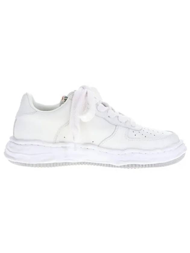 Wayne OG Sole Leather Low Top Sneakers White - MAISON MIHARA YASUHIRO - BALAAN 2